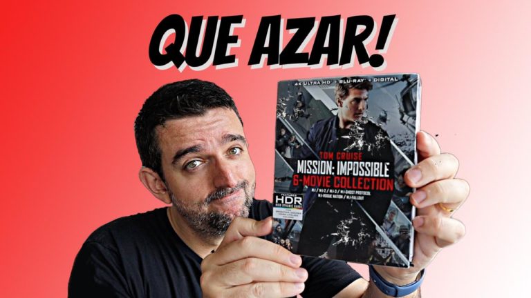 Box da franquia MISSÃO: IMPOSSÍVEL em Blu-ray 4K veio QUEBRADO!