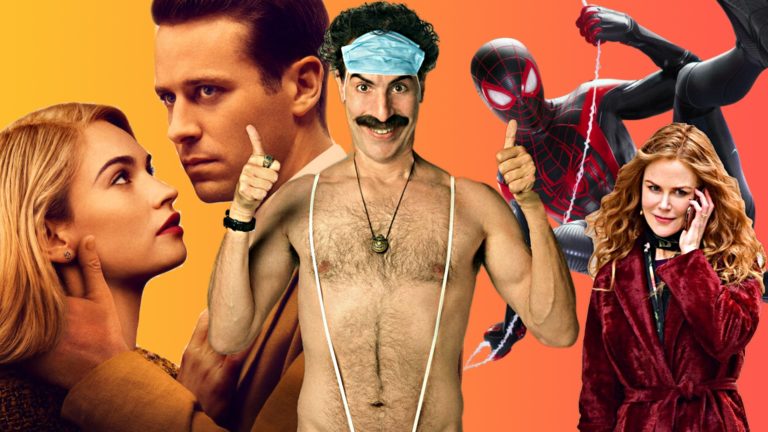 O novo filme do BORAT; o remake de REBECCA; Homem Aranha MILES MORALES e a minissérie THE UNDOING