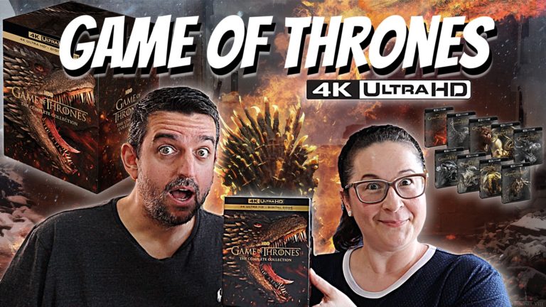 Todos os detalhes de GAME OF THRONES a série completa em Blu-ray 4K