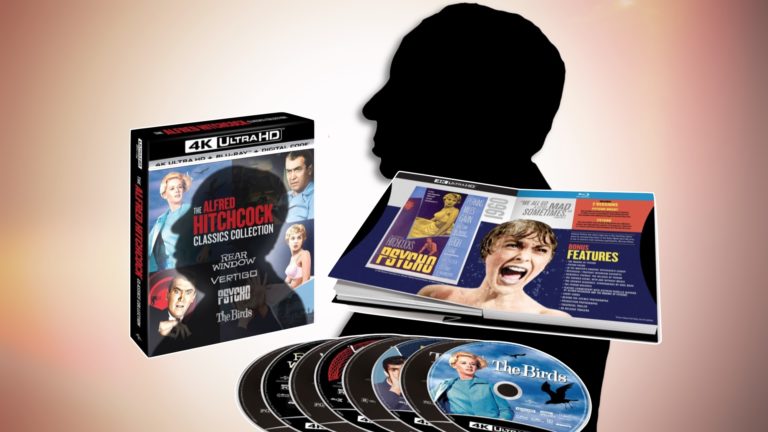 Um dos mais bonitos da coleção: Box ALFRED HITCHCOCK CLASSICS COLLECTION em Blu-ray 4K