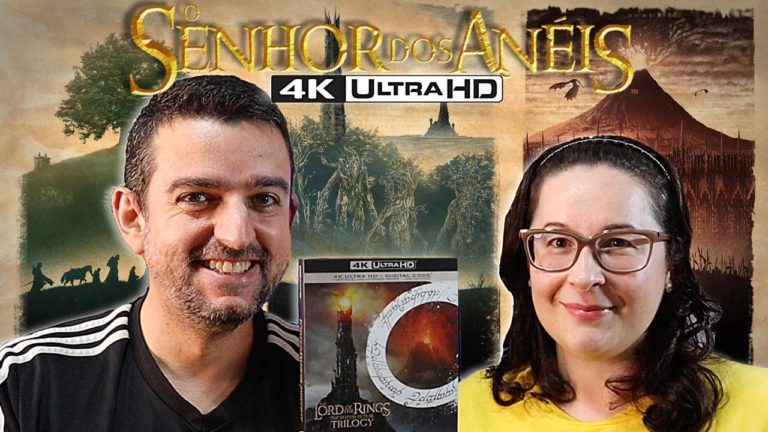 A trilogia O SENHOR DOS ANÉIS em Blu-ray 4K