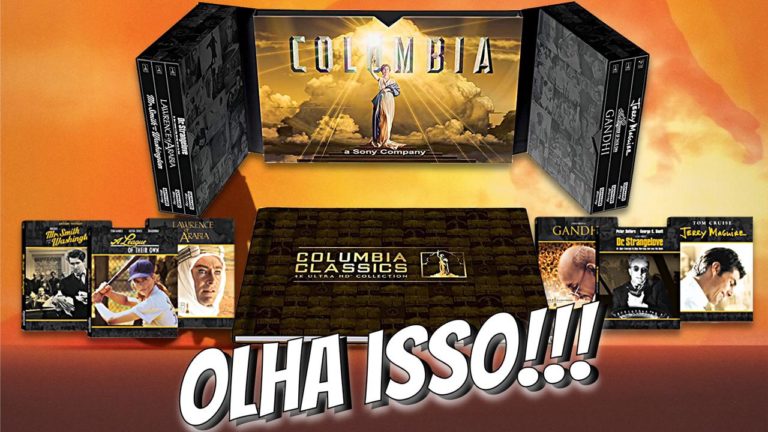 Cheio de Clássicos do Cinema! COLUMBIA CLASSICS VOLUME 1 (Blu-ray 4K)