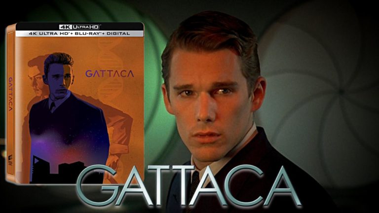 O Steelbook do filme sci-fi GATTACA em Blu-Ray 4K