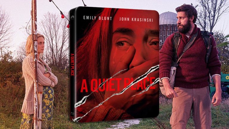 UM LUGAR SILENCIOSO é um filme para ver e rever | A Quiet Place (Steelbook Blu-ray 4K)