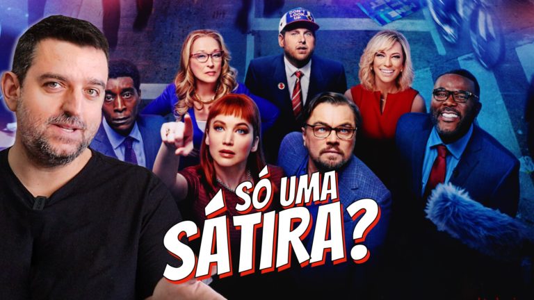 O filme NÃO OLHE PRA CIMA da Netflix com Leonardo DiCaprio e Jennifer Lawrence